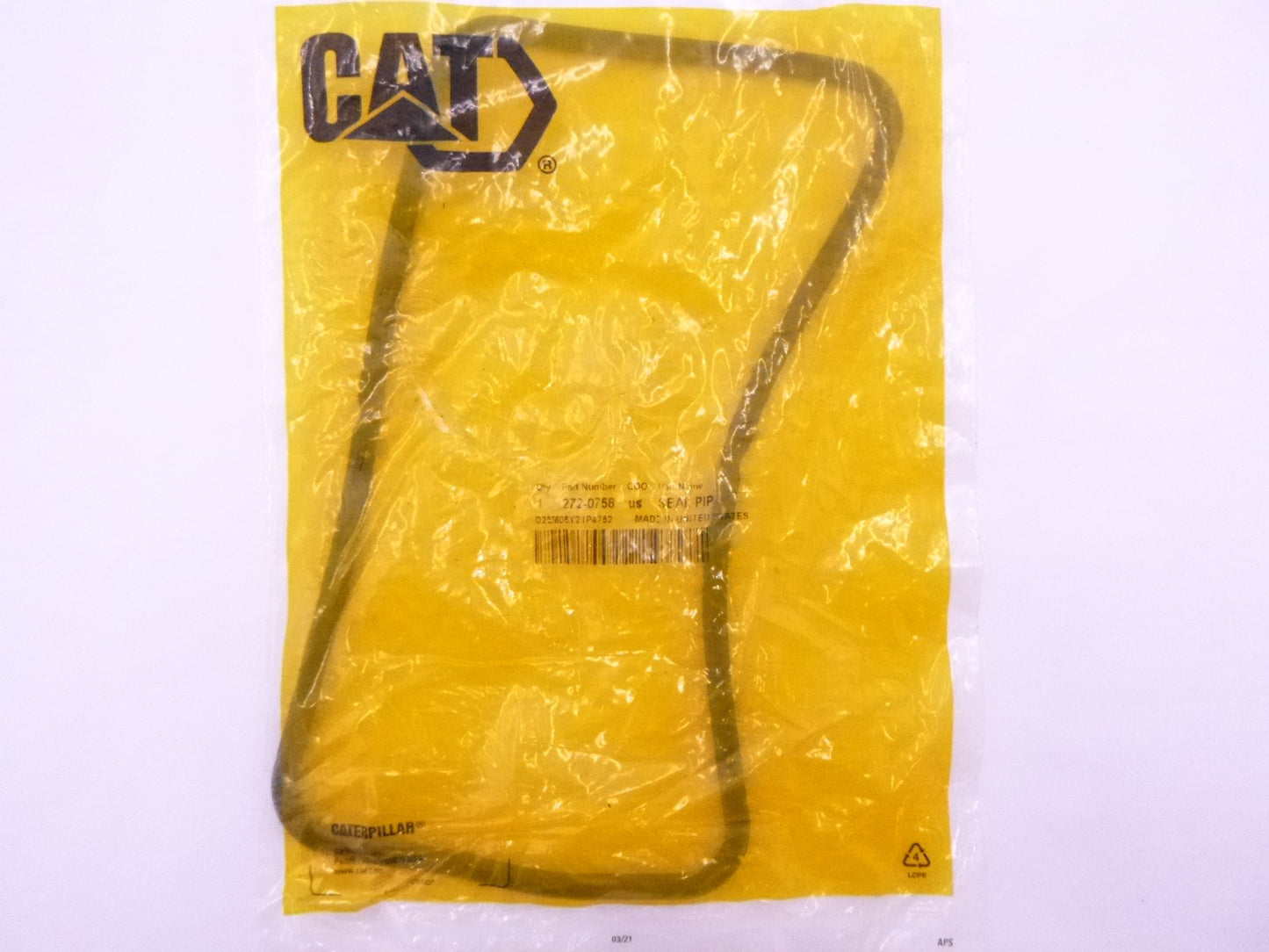OEM CAT 272-0758 Camshaft Cover Press In Place Seal for SPT343 SR4BHV