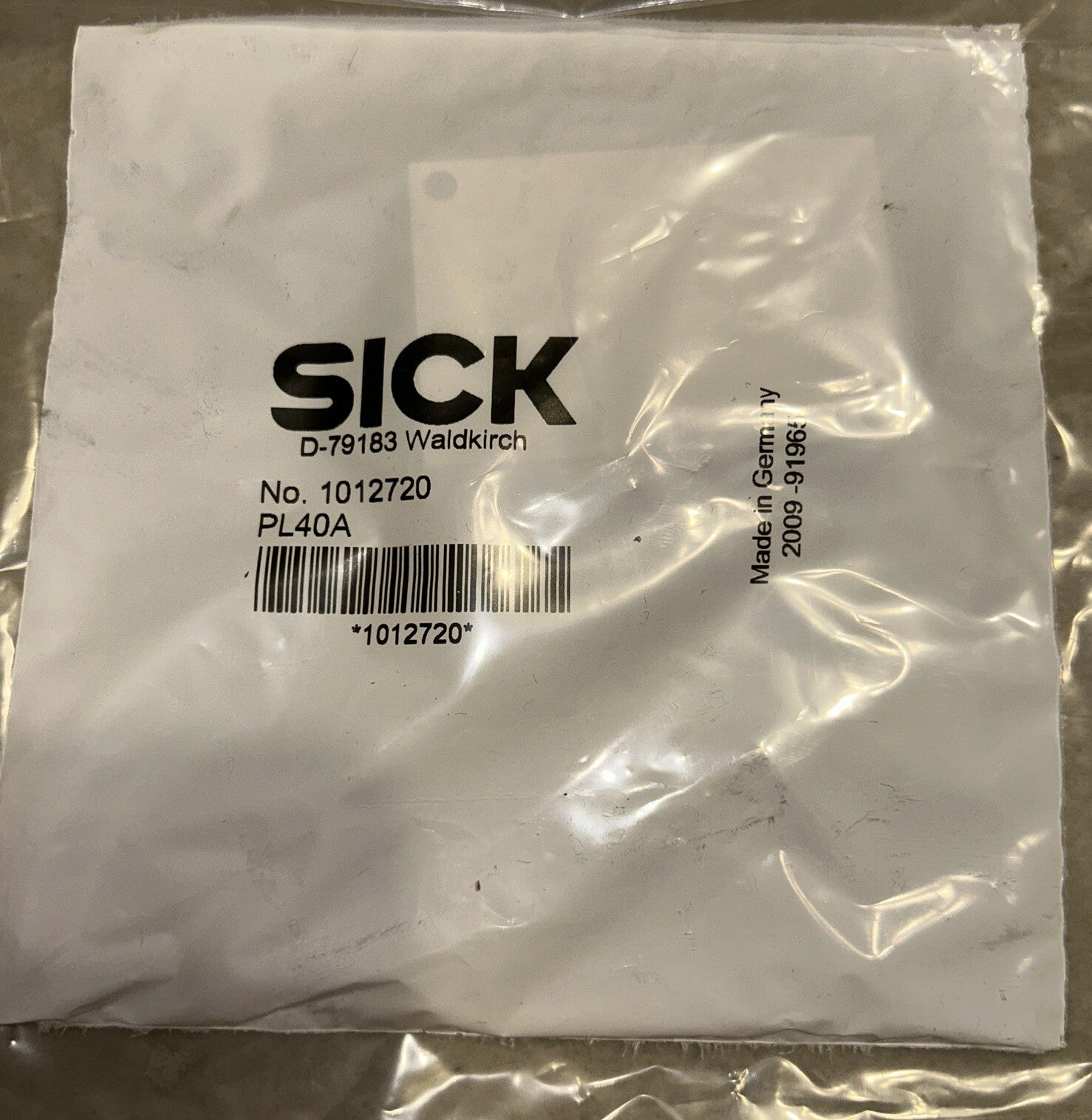 SICK PL40A Reflector 1012720 NEW! Free Shipping! USA SELLER!       F5