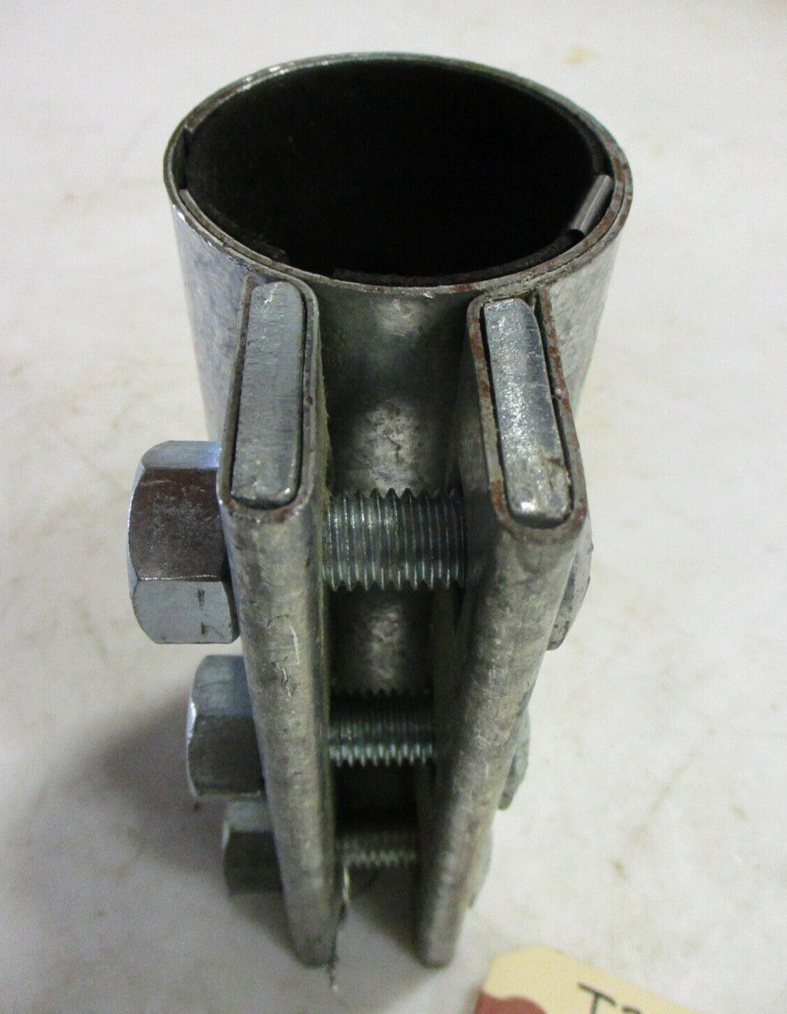 MORRIS 1-3/4-3C-OD Compression Coupling Fits 1-3/4" O.D. Tubing x 6" Long 3-Bolt