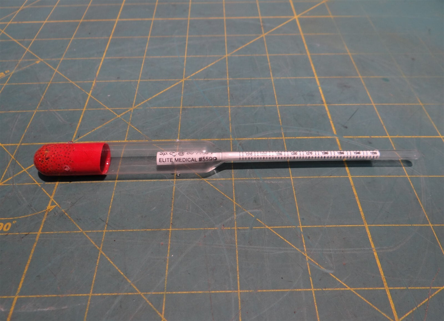 Kessler Graduated Scale Medical Grade Glass Hydrometer P/N 5599 For Home Brewing