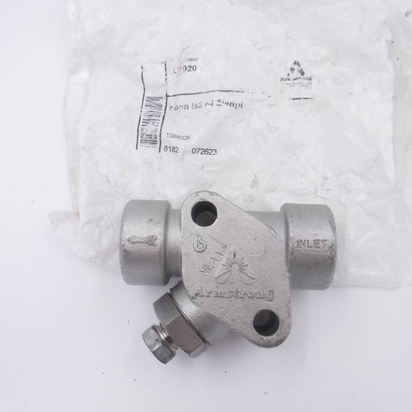 Armstrong C4920 3/4" NPT IS-2 Connector Integral Strainer Two Bolt