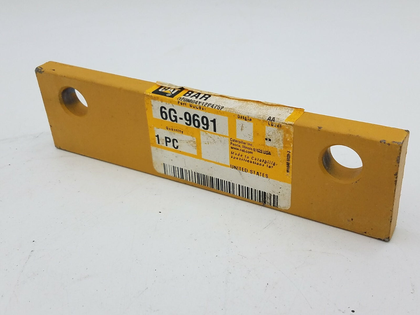 Caterpillar CAT 6G-9691 Lift Cylinder Bar OEM Stock Replacement Part 6G9691 NOS