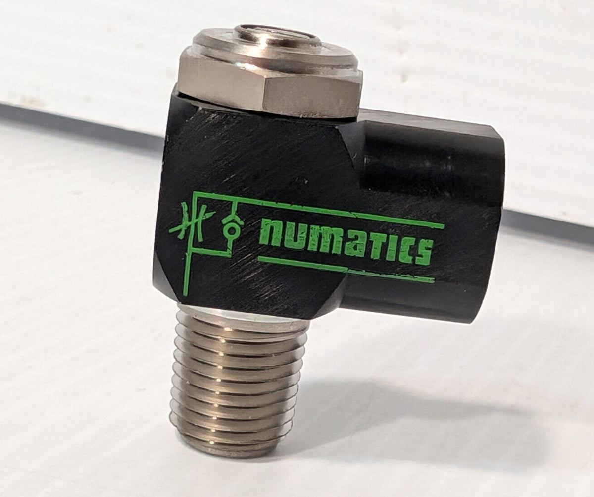 Numatics 2FCRN Flow Control Valve, Regulator, Screwdriver-adjust, Made ...