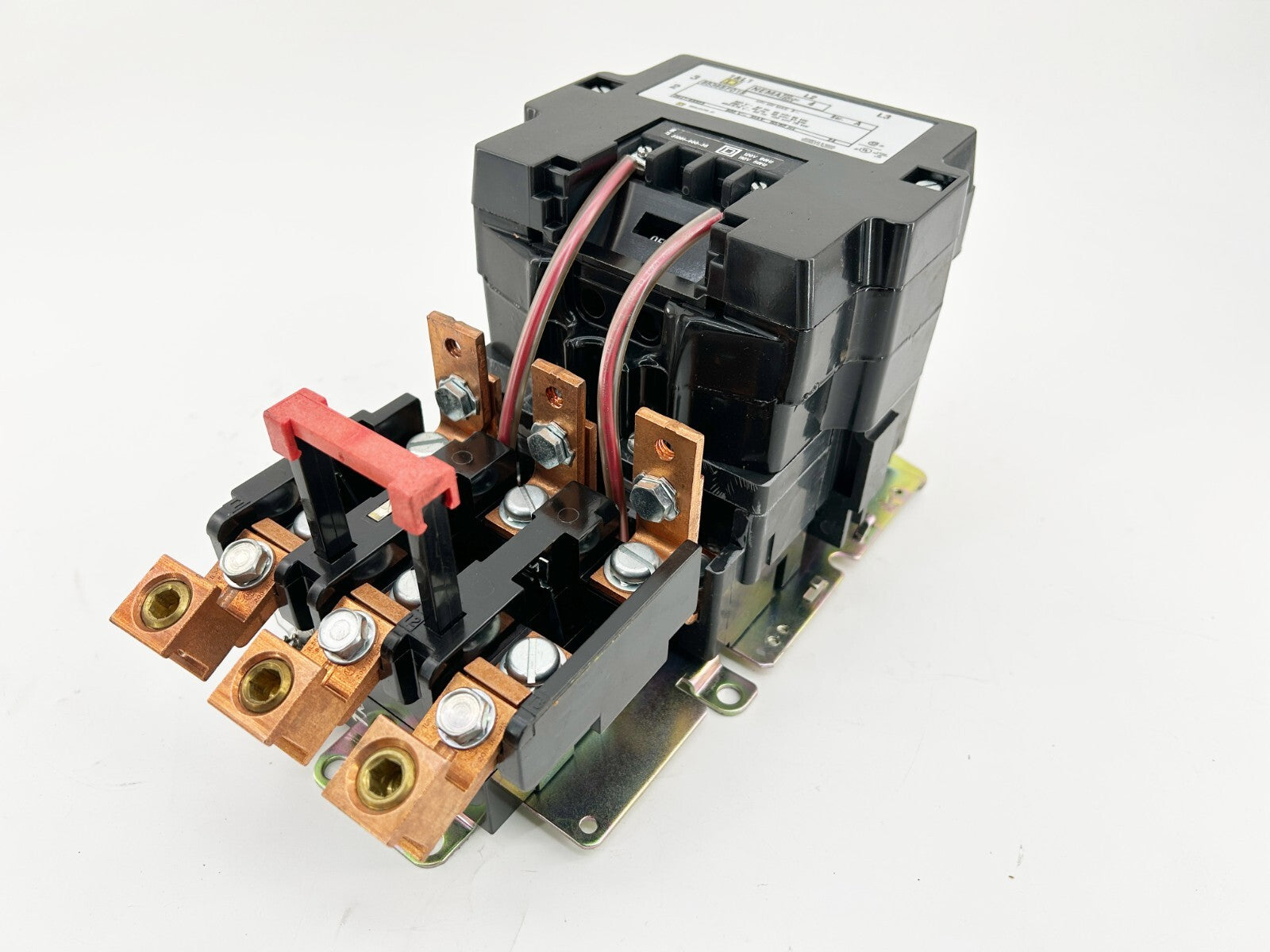 New Square D 8536SFO1V02S Non-Reversing Starter 3P Size 4 120V 50/60Hz - No Box