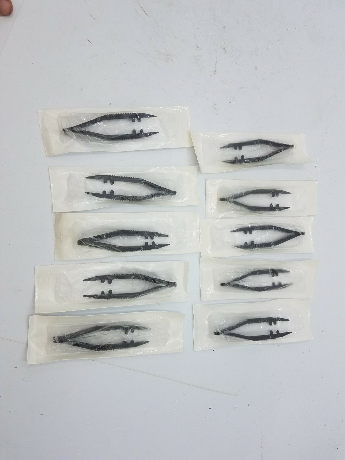 10Pc Posi-Grip 7190 Sterile Thumb Forcep Tweezers Medical Instrument EXP 10/20
