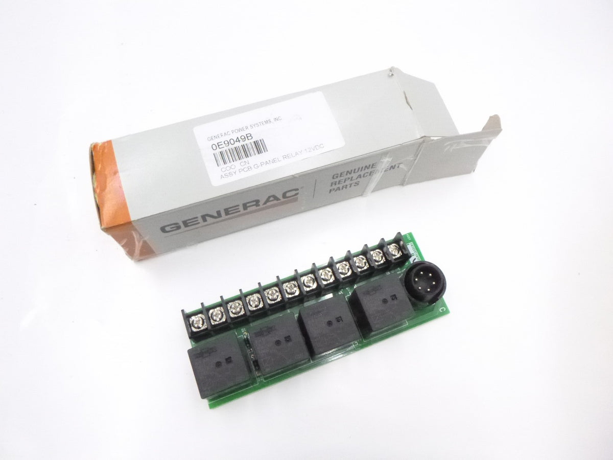 Genuine OEM Generac 0E9049B PCB G-Panel Relay 12VDC Assembly – SPMX ...