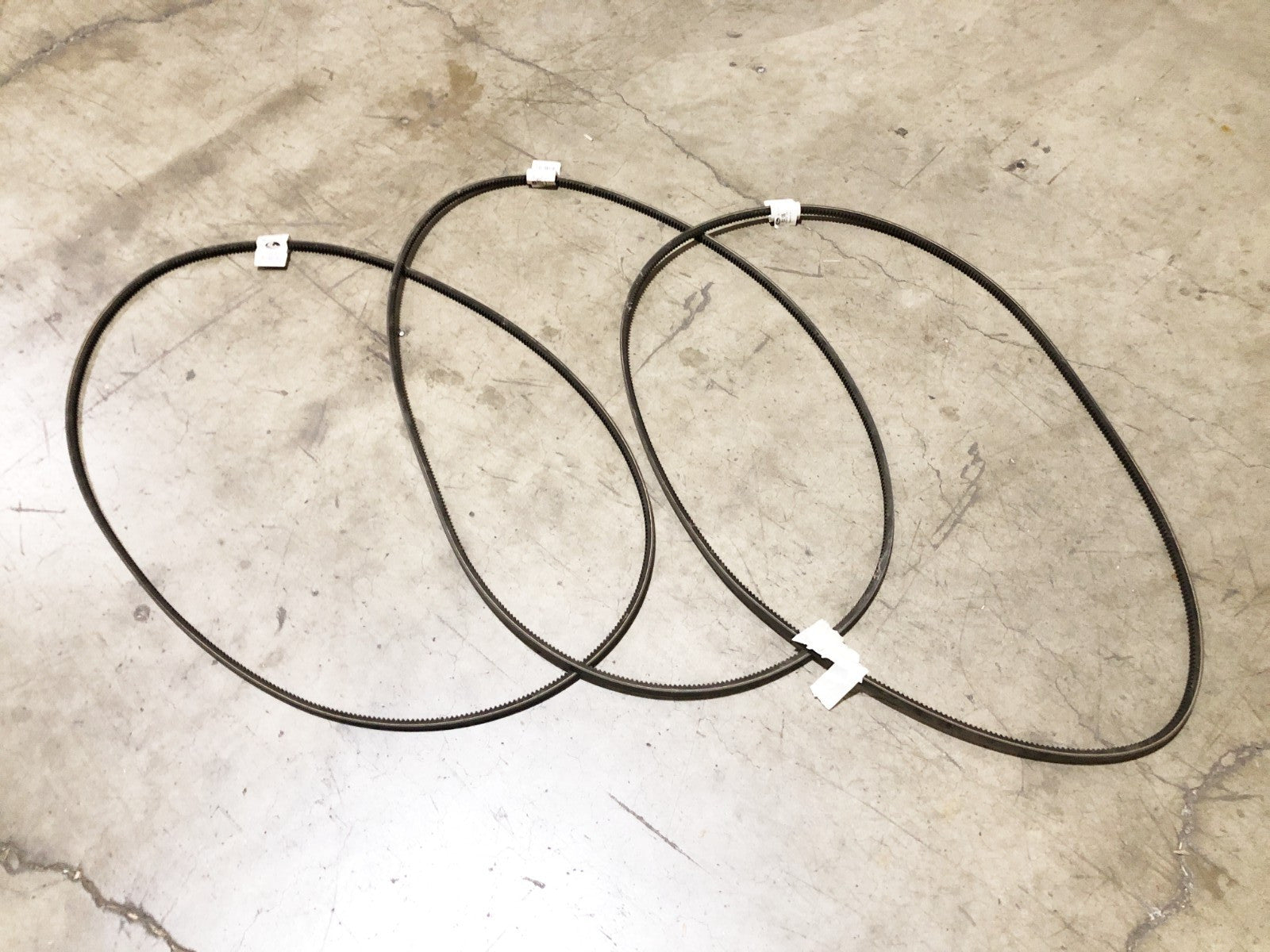 Lot of 3 New Gates Super HC 5VX-900 Cogged V-Belts 5/8" x 90" - No Box