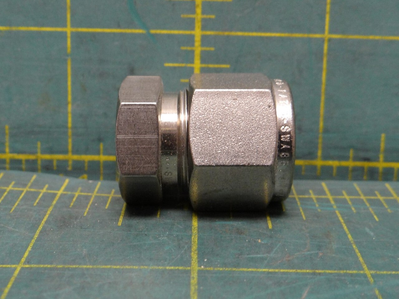 Swagelok SS-810-C Compression Cap for 1/2 in. OD Tubing, 316 Stainless Steel