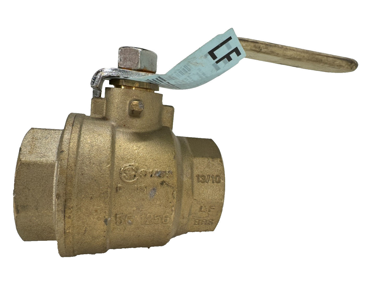 Apollo 94ALF-107-01A  1-1/2" NPT Lead Free Brass Ball Valve, Full Port 600-psi