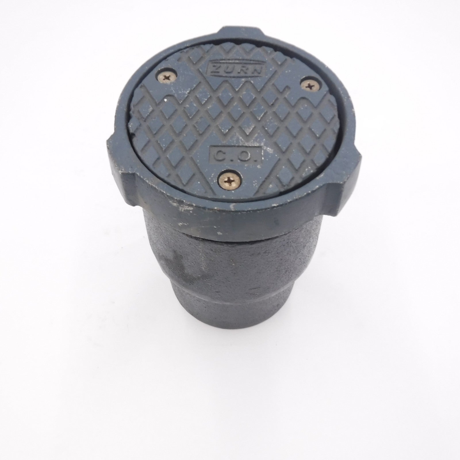 Zurn Z1400 Heavy Duty Adjustable Cast Iron Floor Cleanout For 3" Pipes Z1400-3NL