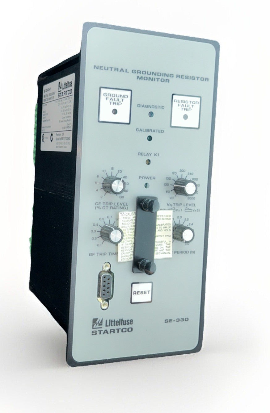 SE-330-03-01 REV 04 LITTELFUSE STARTCO GROUNDING RESISTOR MONITOR RELAY.   T6