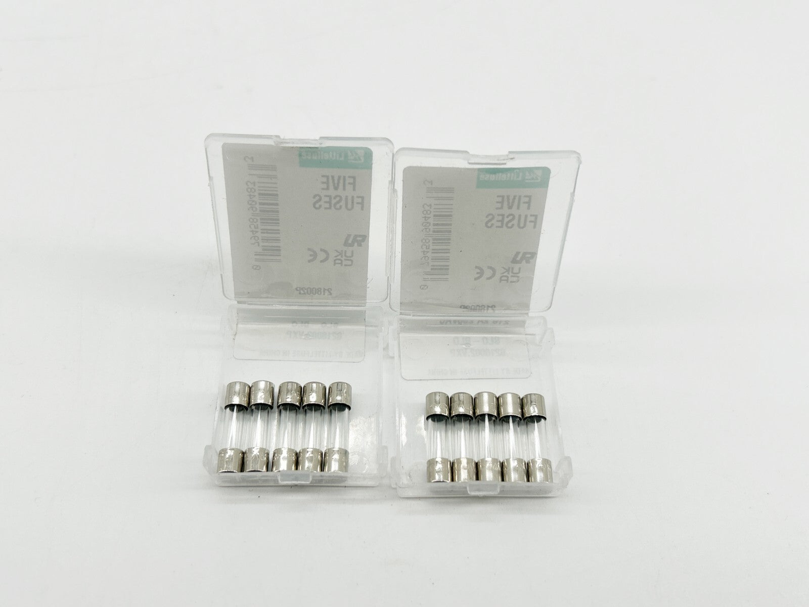 New Lot of 10 Littelfuse 218002P SLO-BLO Glass Fuse 250V 2A 5X20