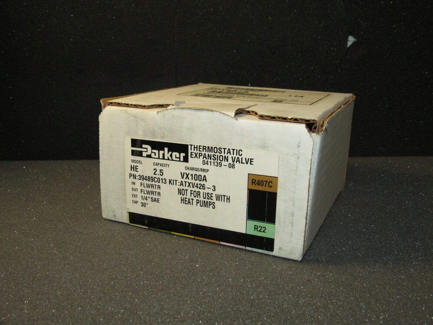 PARKER ATXV426-3 (1.851022) 2-1/2 TON THERMOSTATIC EXPANSION KIT R407C/R22