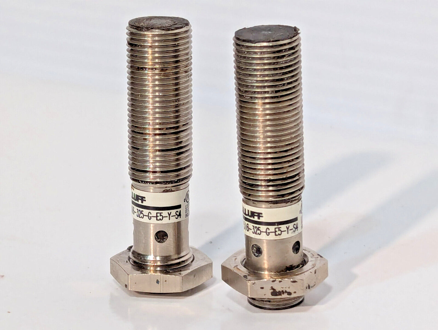 Lot of 2: Balluff BES516-325-G-E5-Y-S4 Proximity Sensors, 4-Wire, 10-30VDC