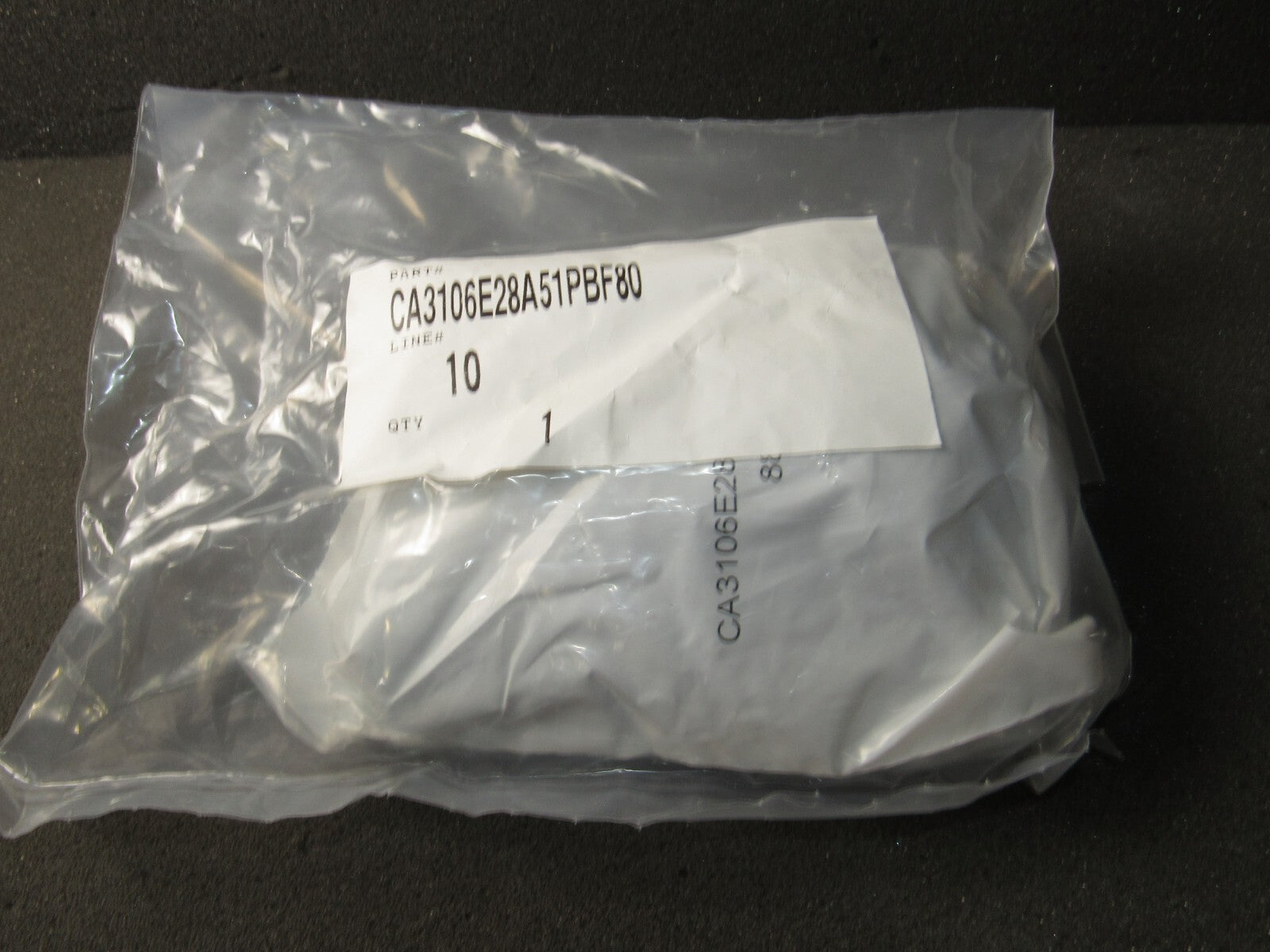 ITT CA3106E28A51P-B-F80 CONN PLUG MALE 43P SILVER CRIMP