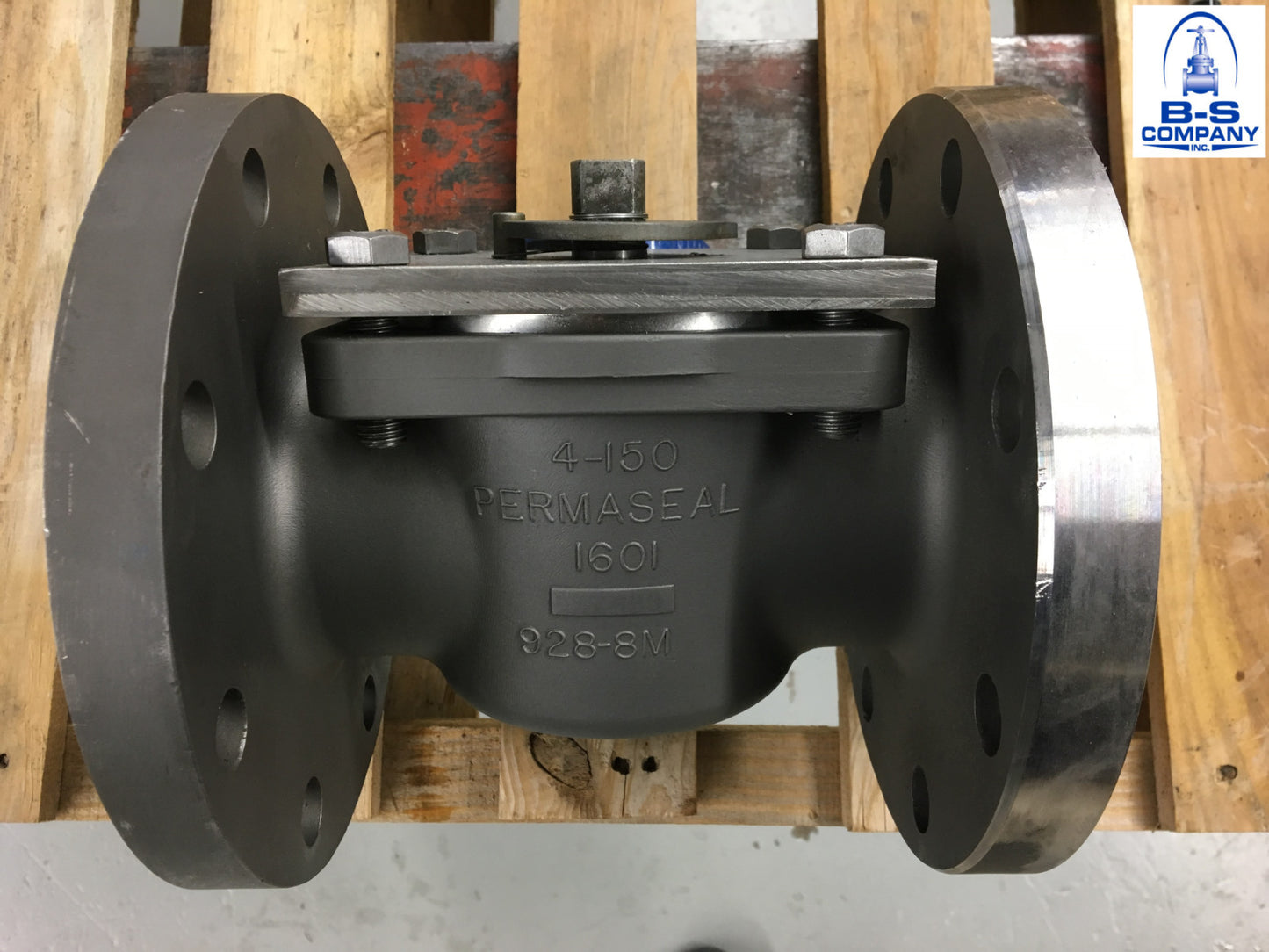 Plug Valve SMG PERMASEAL 4" 150 RF Flange Full Port 316 Stainless Steel 