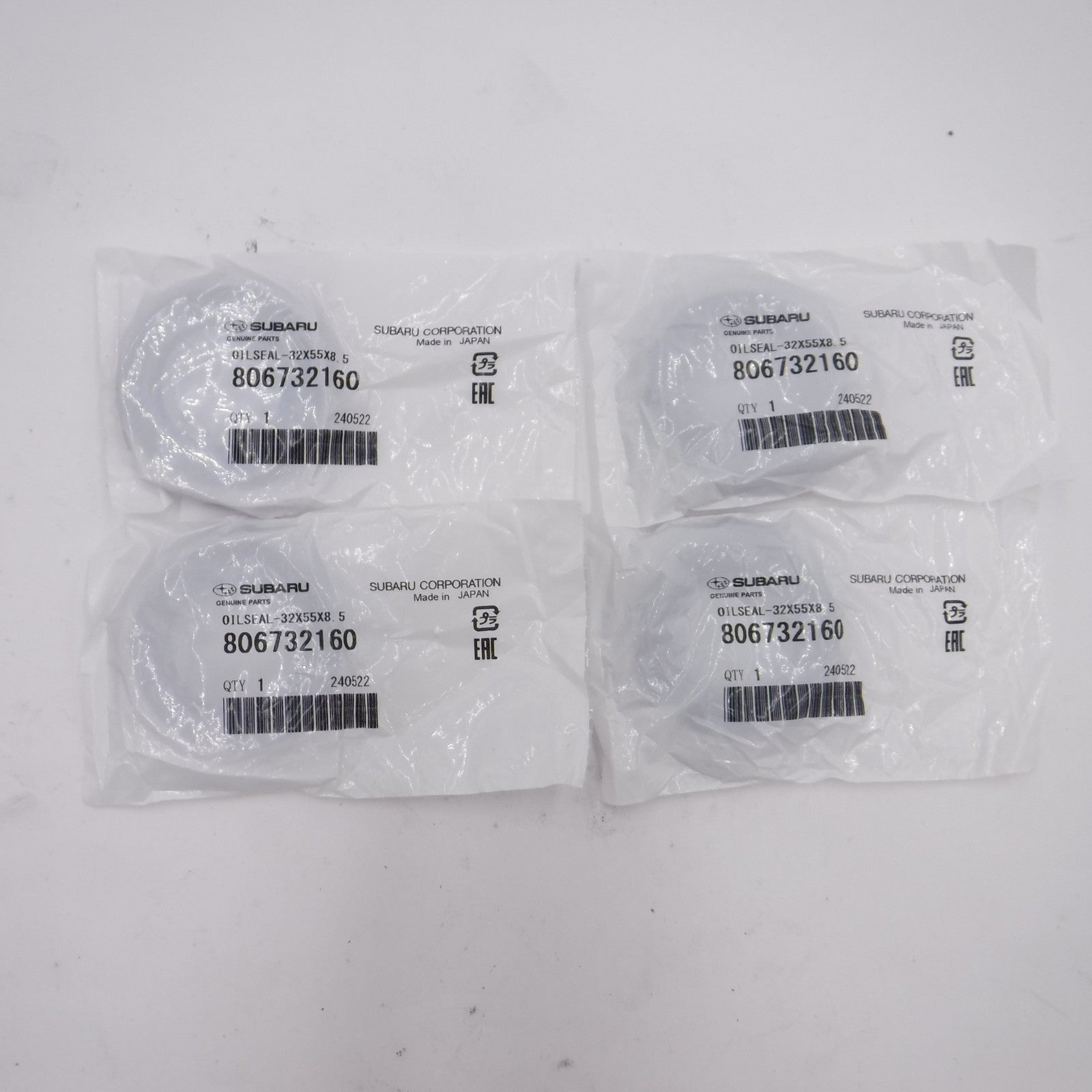 4 Pack OEM Subaru Engine Camshaft Oil Seal 806732160 For 2004-2006 Subaru Baja