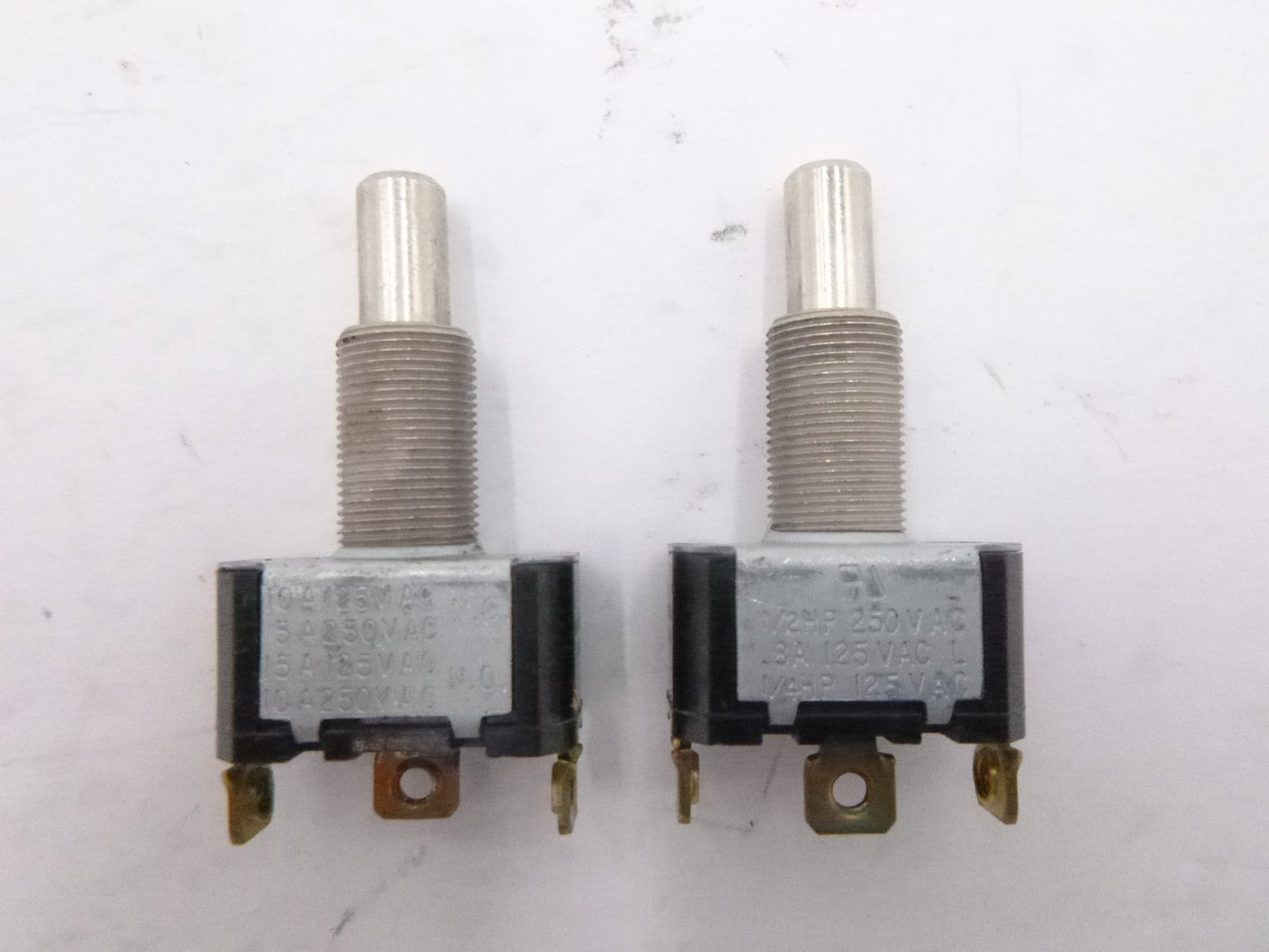 2 Pack Eaton 8434K1 Pushbutton Switches AC Rated Medium Duty 1/2HP 250VAC