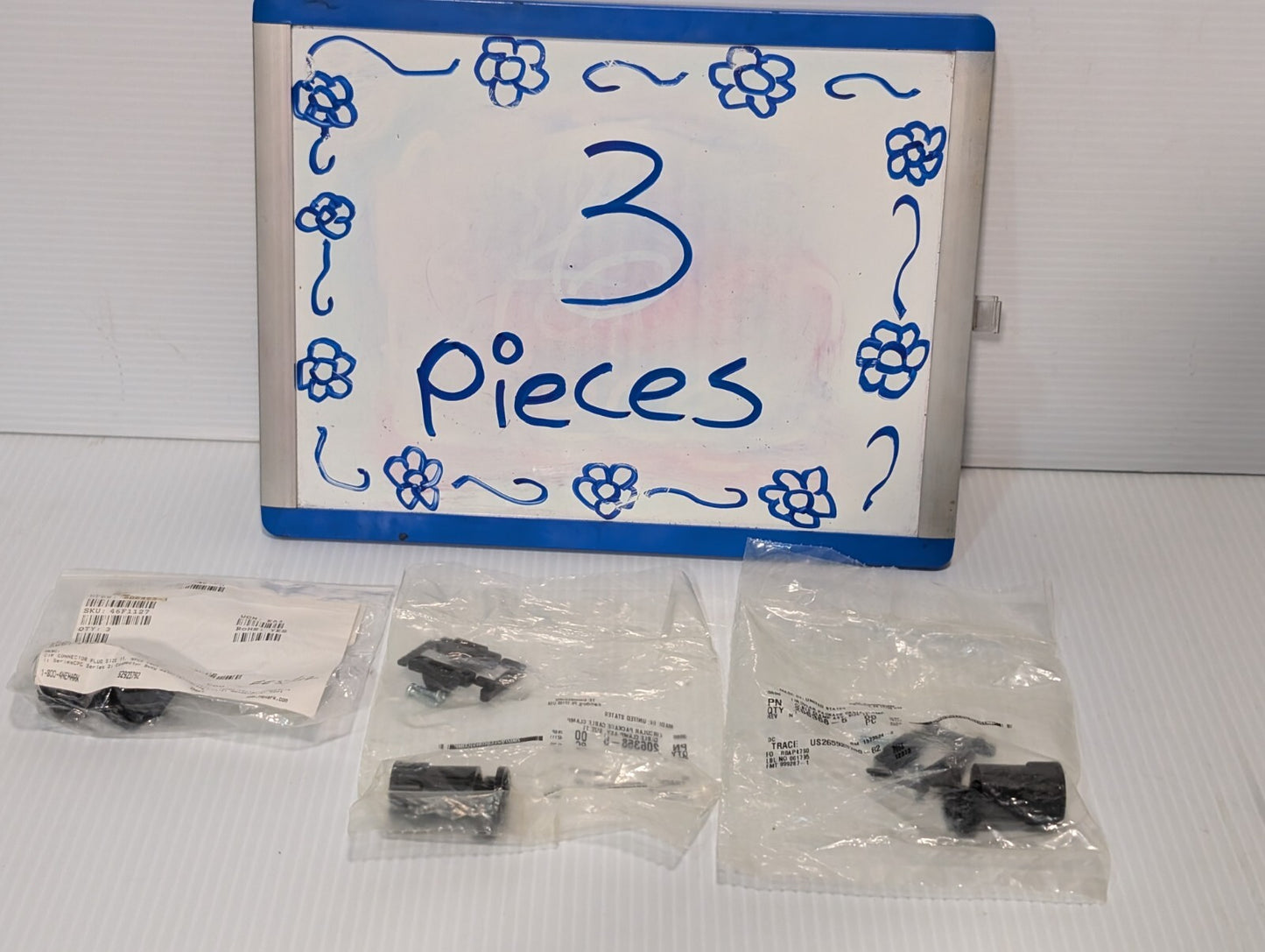 Lot of 3 TE 206358-5 Cable Clamp CPC Connector Kit Size 11