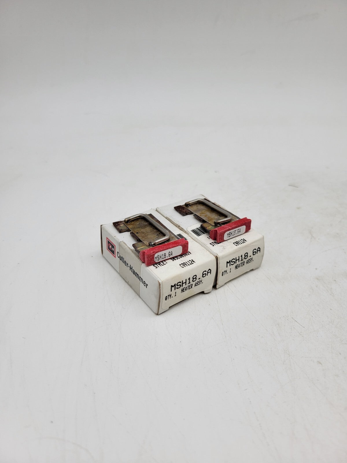 2 Piece Cutler Hammer MSH18.6A Thermal Overload Heater Element MSH 18.6 Amp