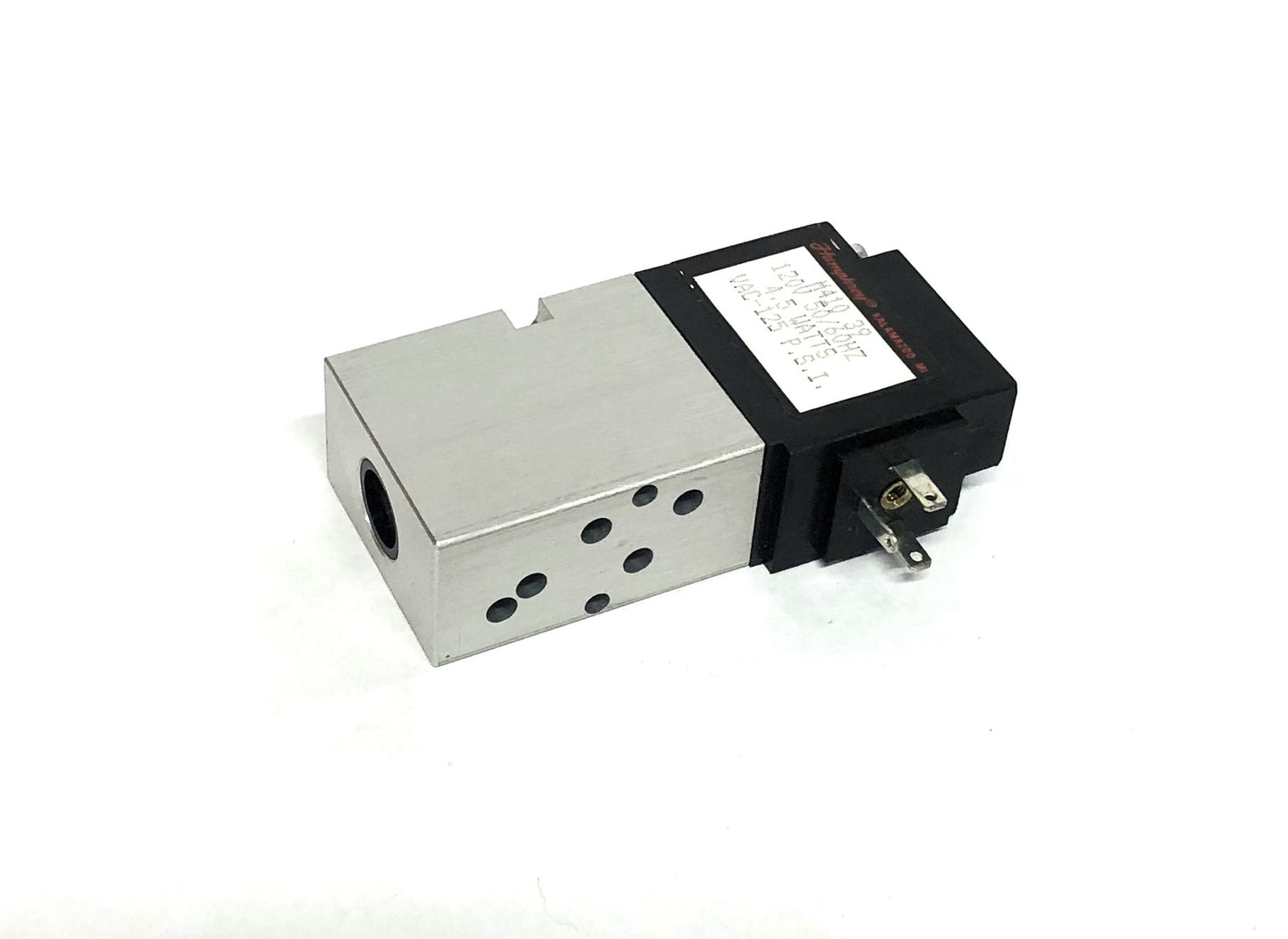 Humphrey 120V 50/60Hz 4.5 Watt VAC-125 PSI Pneumatic Solenoid Valve M410-39 NOS