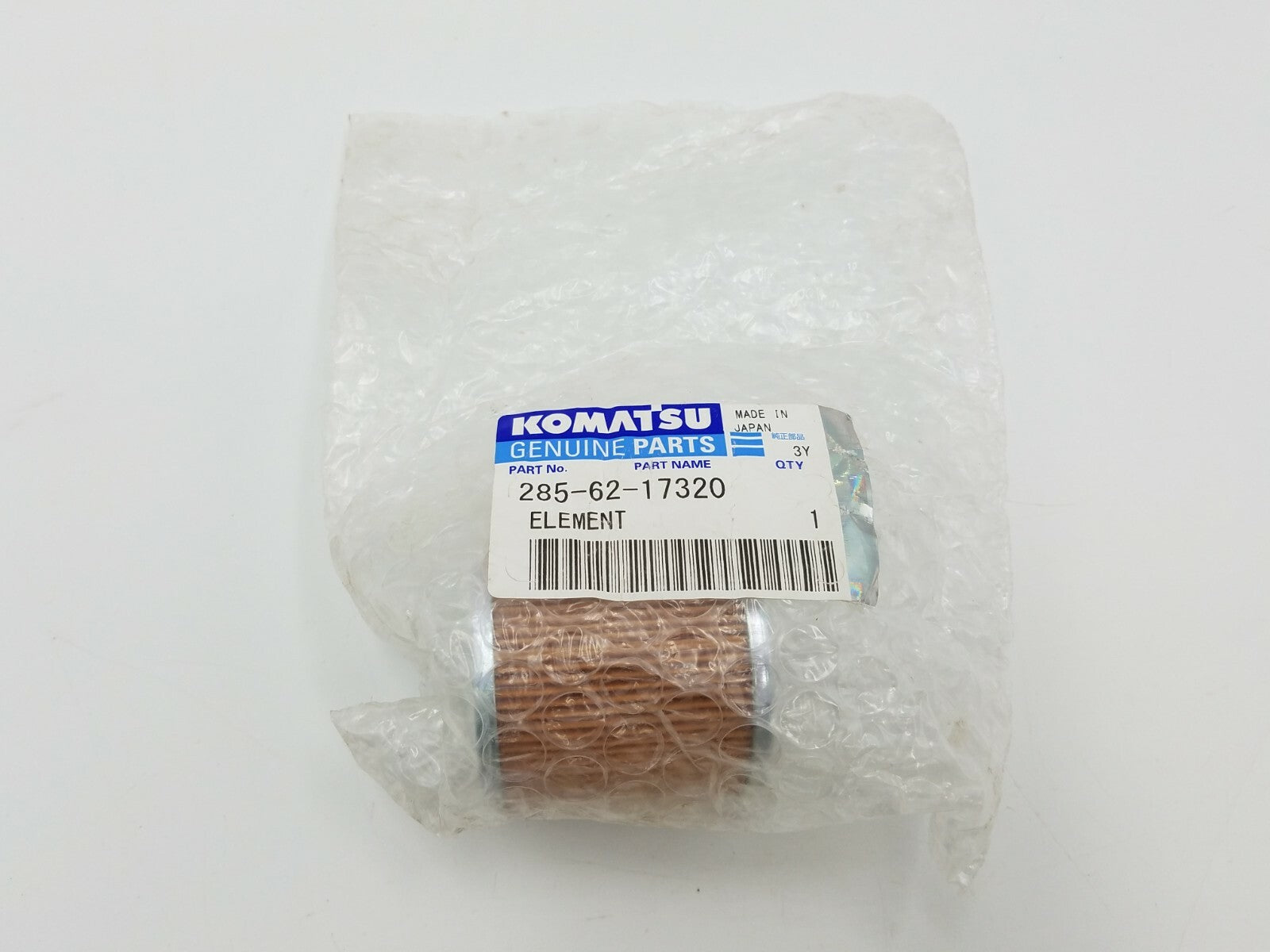 Komatsu 285-62-17320 Element Hydraulic Filter Heavy Duty Equipment Replacement 