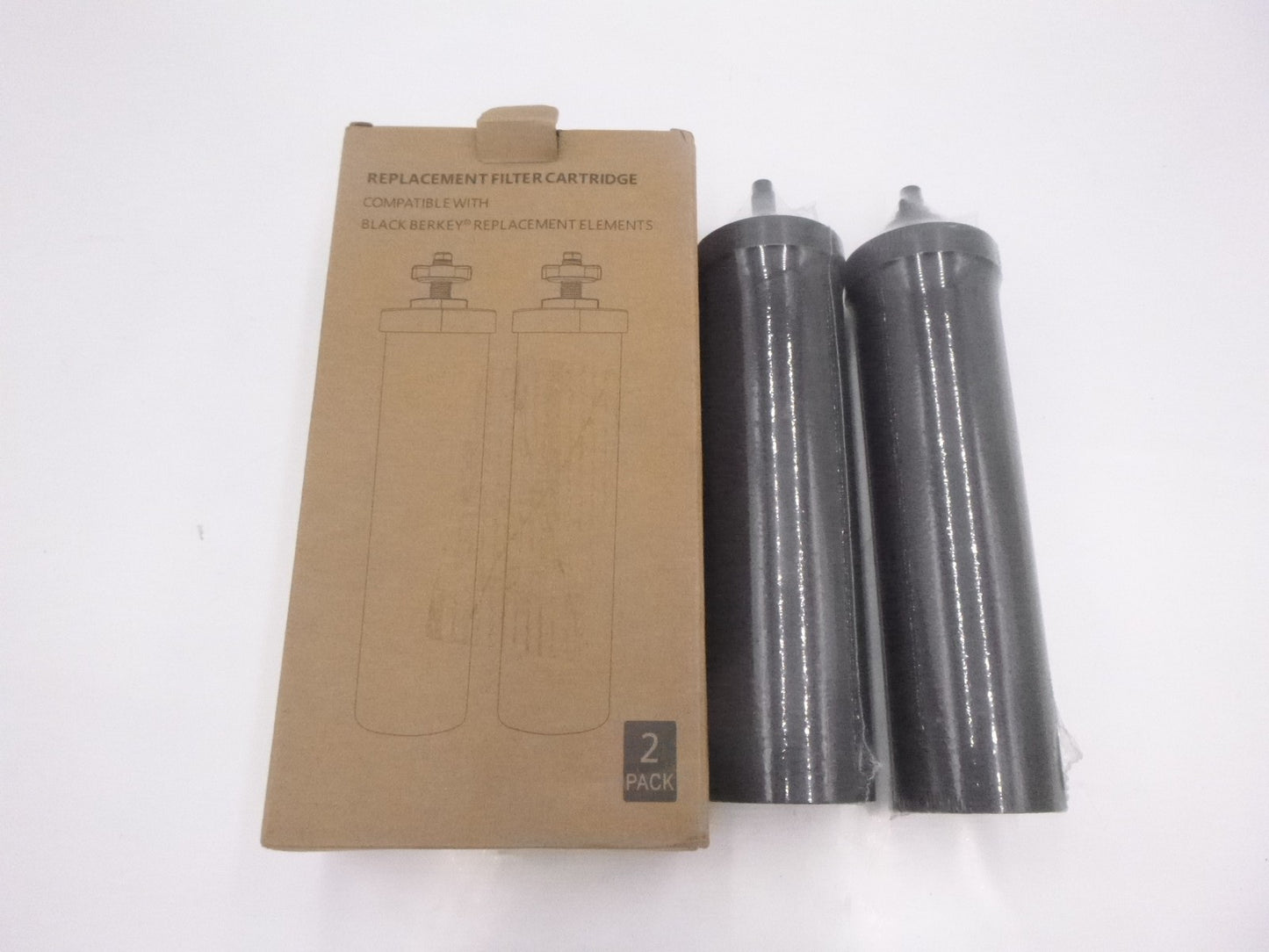 2 Pack BB9-2 Water Filter Replacement Cartridge For Black Berkey Element