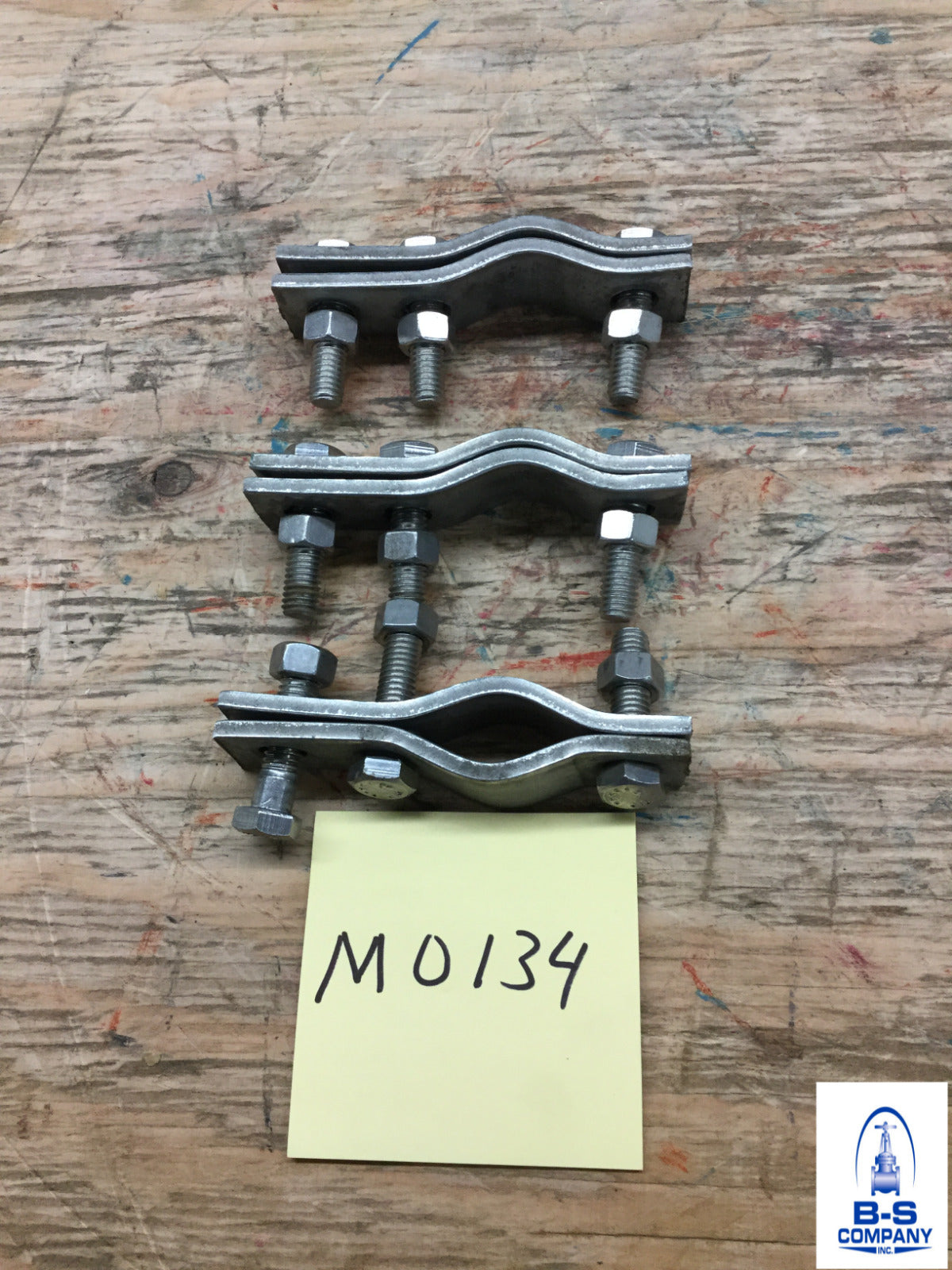 Double Bolt Pipe Hanger Fig 295 Stainless Steel For Pipe Size 3/4" (1.05" O.D.)