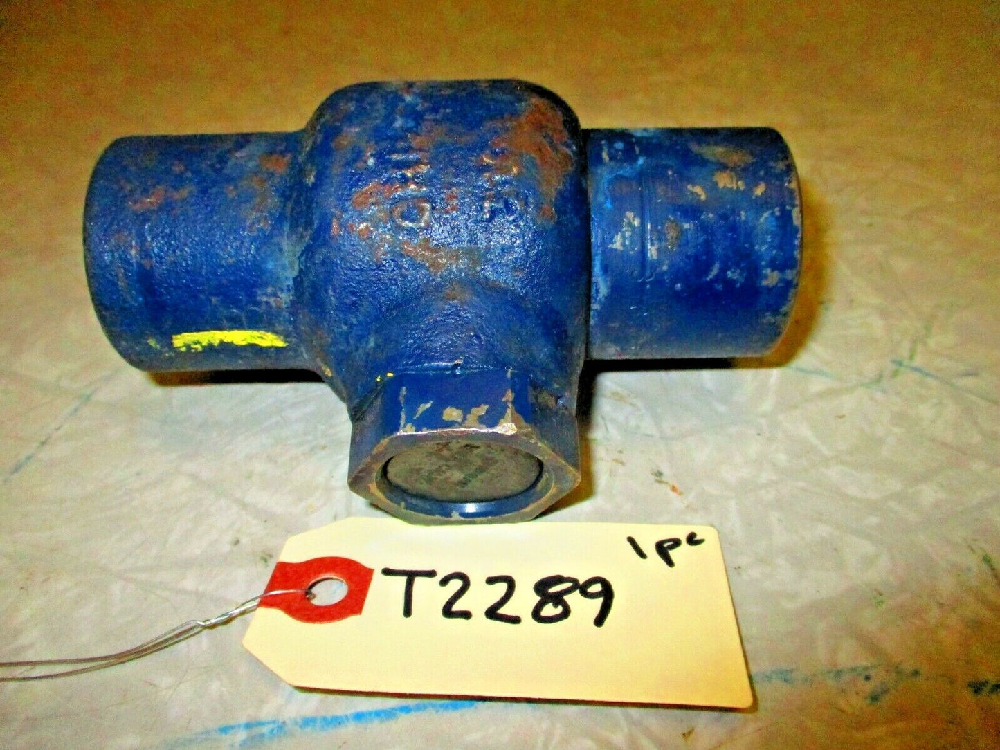CHIKSAN Swivel Joint Blue Style 20 | 1 in. Threaded NPT Carbon Steel 