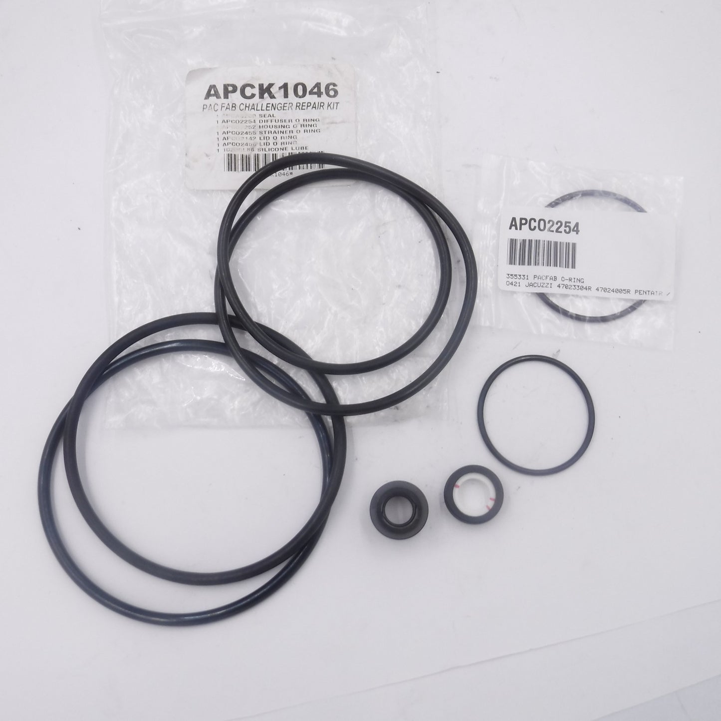 APC APCK1046 Gasket and O-Ring Kit GO-KIT 5 for Pentair Pac-Fab Challenger Pump