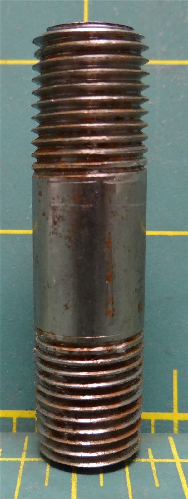 1/4" MNPT x 2" L Steel Pipe Nipple, Fitting, Connector 
