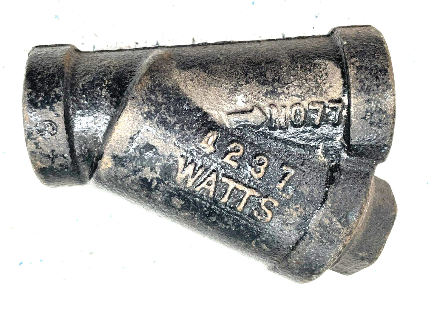 WATTS Style 77 Y-Strainer 1/4" NPT 400 WOG / Dual Screen: 20-Mesh with Fine Mesh