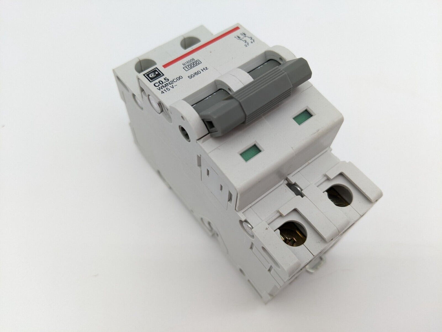 Cutler Hammer	WMN2C00	Miniature Circuit Breaker 0.5 Amp 2 Pole 415 VAC DIN NOS