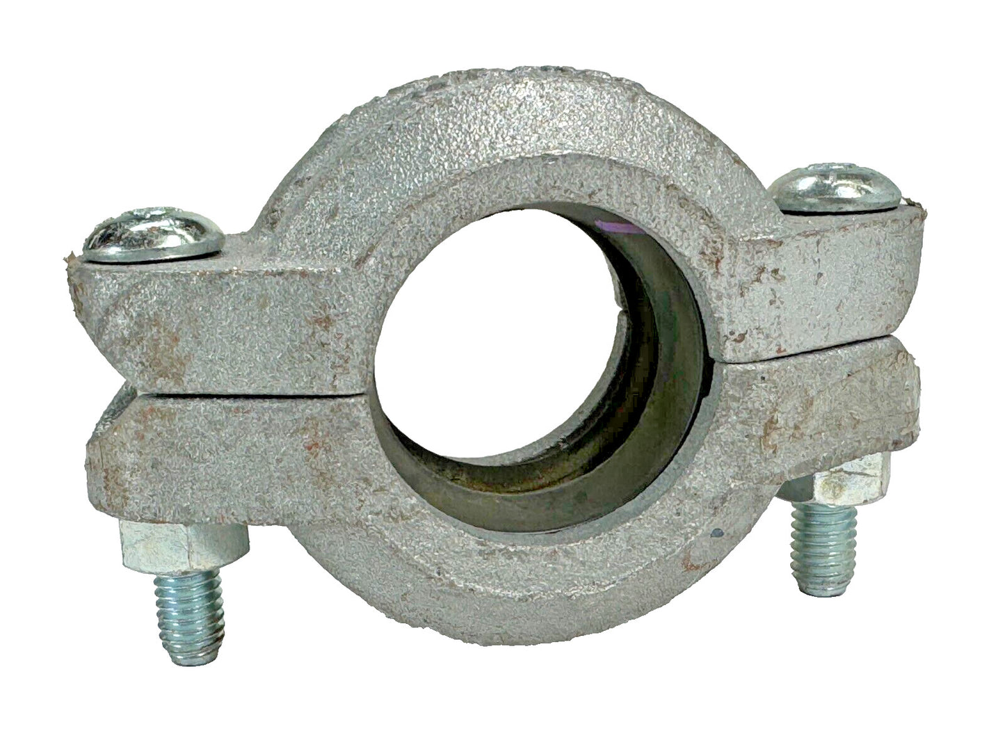 CENTRAL 1-1/2" Style 772 Galvanized Rigid Coupling Fits Standard Groove