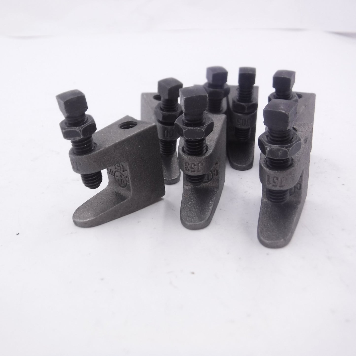 7 Pack  Caddy Universal Beam Clamp 3/4" Rod x 3/4" Thick Flange 300