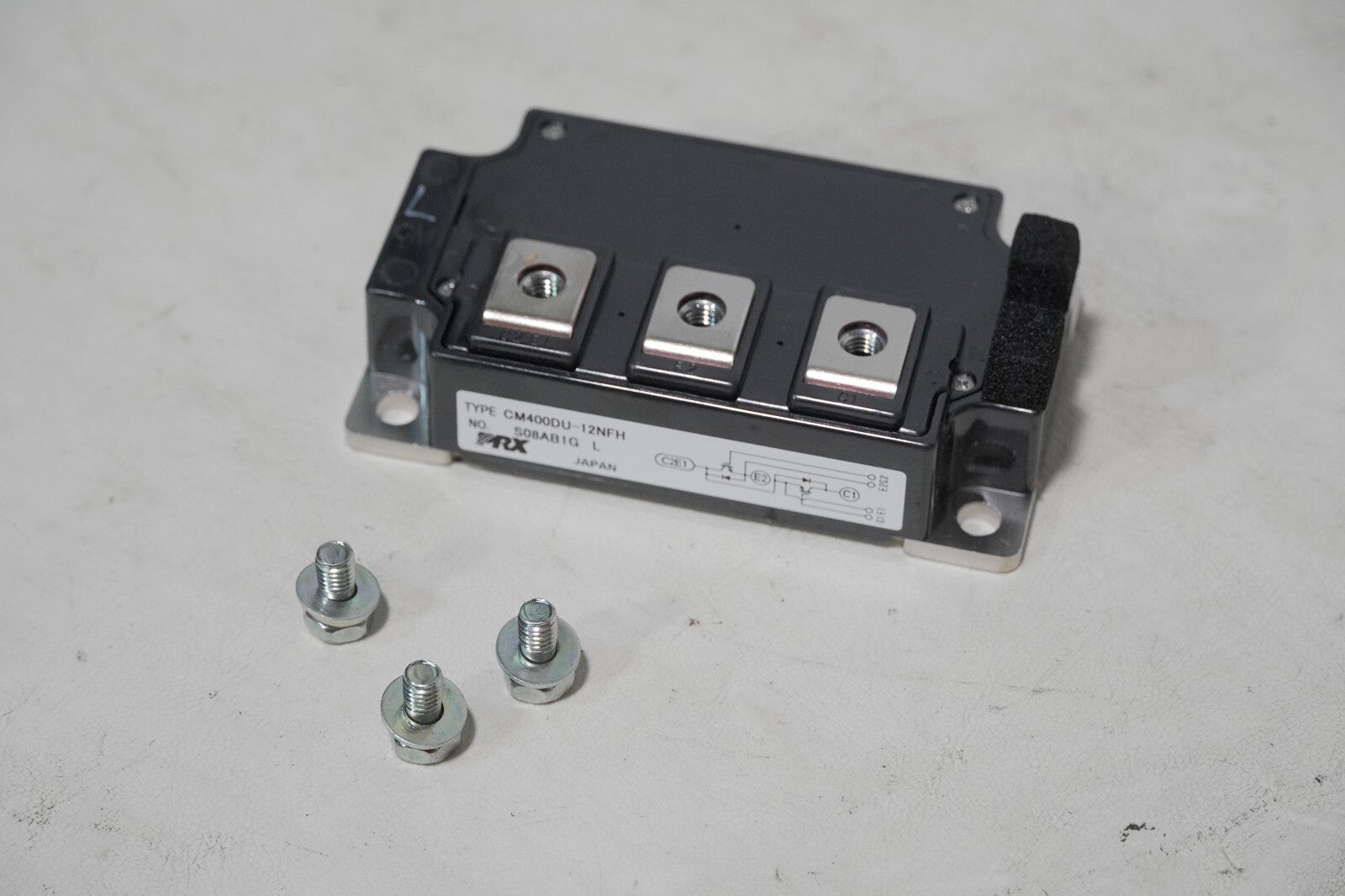 PRX CM400DU-12NFH IGBT module, no. S08AB1G, 600V, 400A, 960W