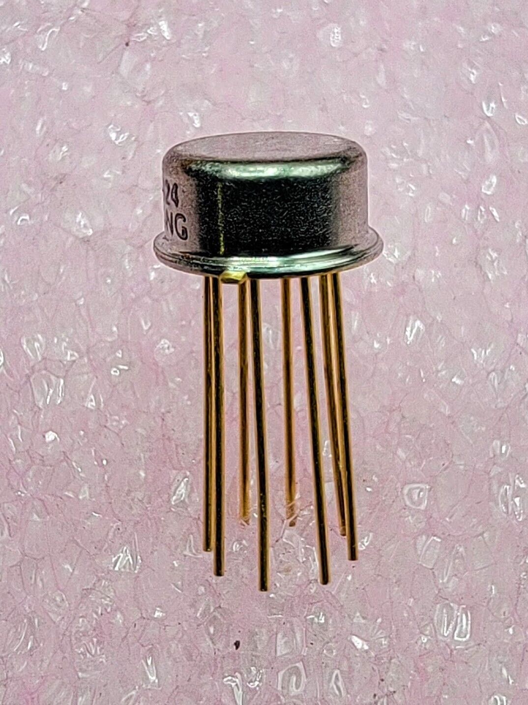 FAIRCHILD - UA914HC - IC, DTL. Dual 2 NOR Gate, TO-99-8 Gold Leads.