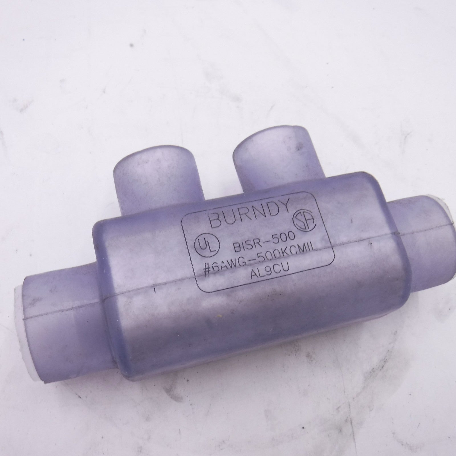 SEE DESC Burndy  BISR500 In-Line Splice Reducer 6AWG to 500 kcmil 2 Screw