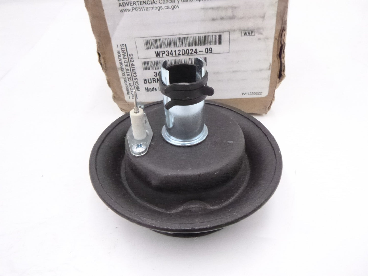 Genuine OEM Whirlpool WP3412D024-09 Sealed Gas Surface Burner