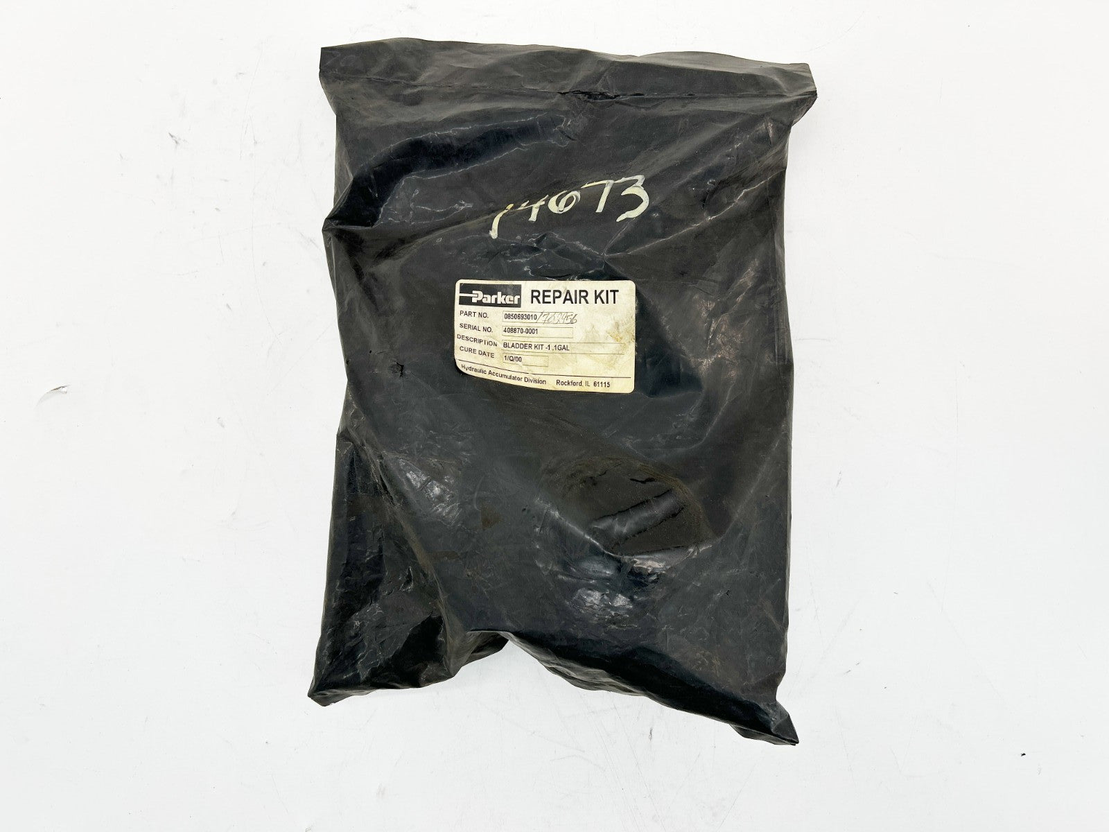 New Parker 0850693010 Accumulator Bladder Repair Assembly Kit 1Gal 3KPSI