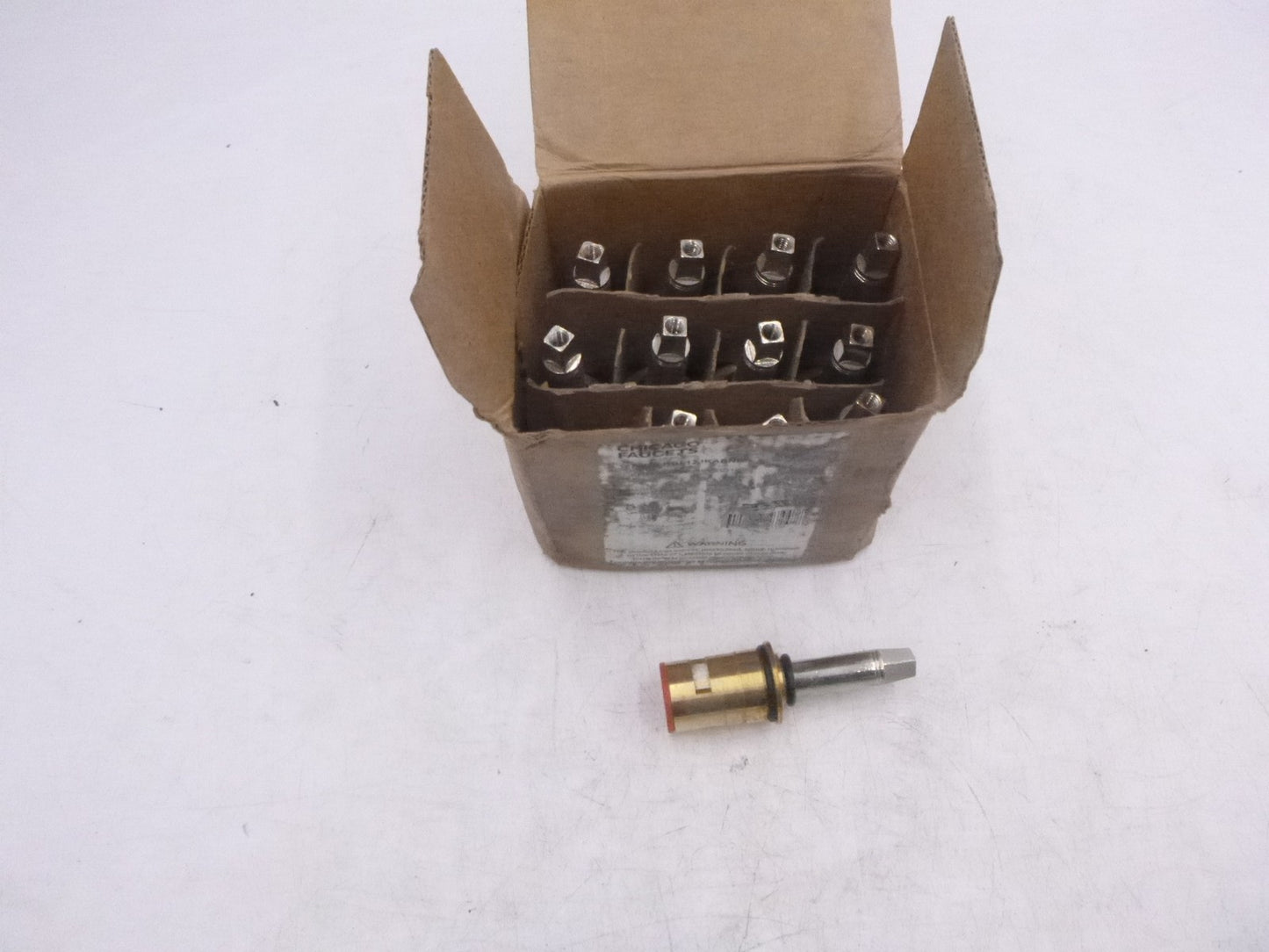 12 Pack Chicago Faucets LH LONG STEM CERAMIC CARTRIDGE 377-XKLHBL12JKABNF