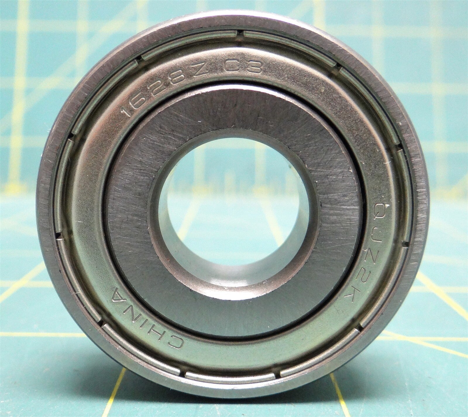 1623 ZZ Steel Radial Ball Bearing, Double Shielded, 0.6250" Bore Dia. 1.3750" OD