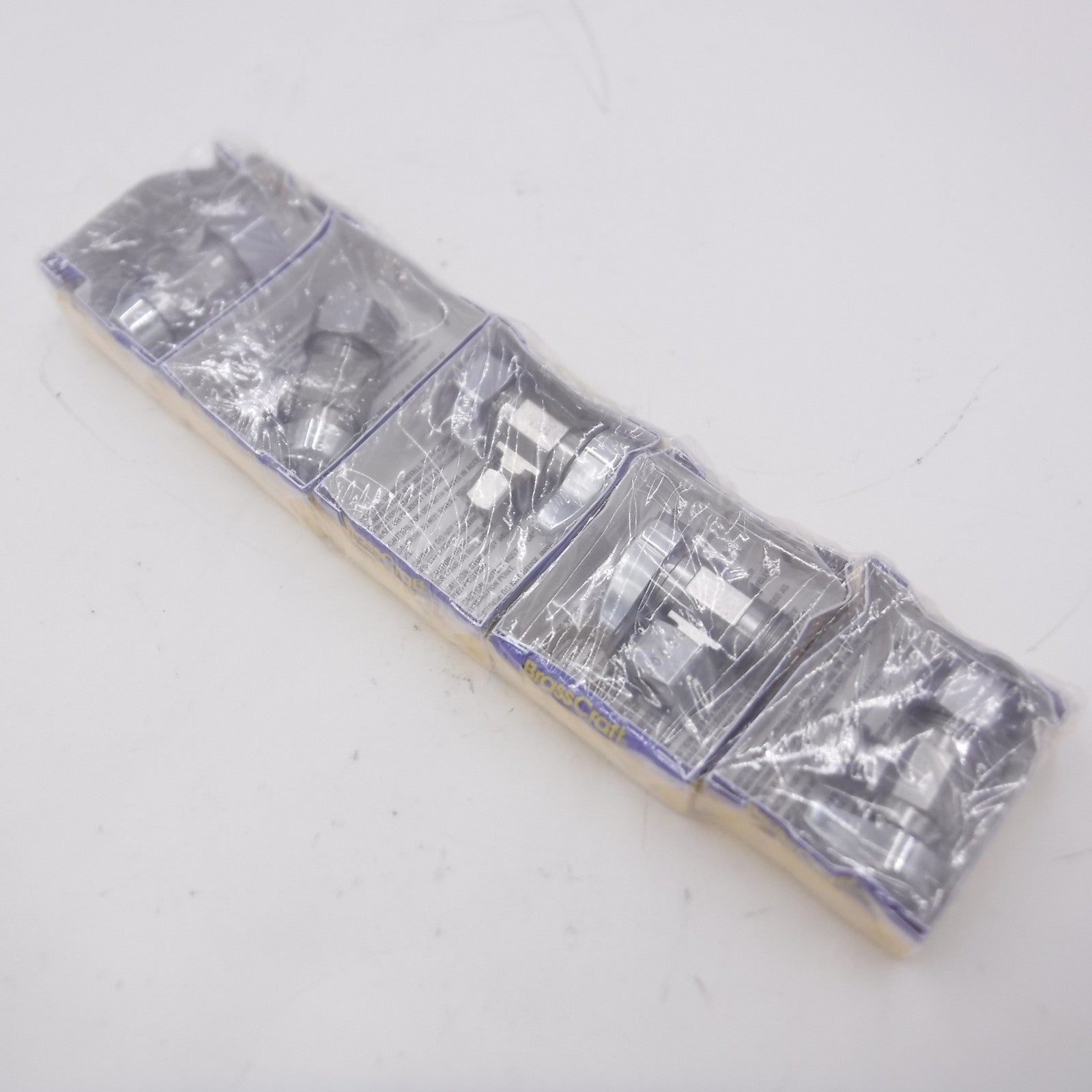 5 Pack 1/4" Turn Angle Stop w/Out Freeze-ups 1/2" Nom Comp x 3/8" OD Comp