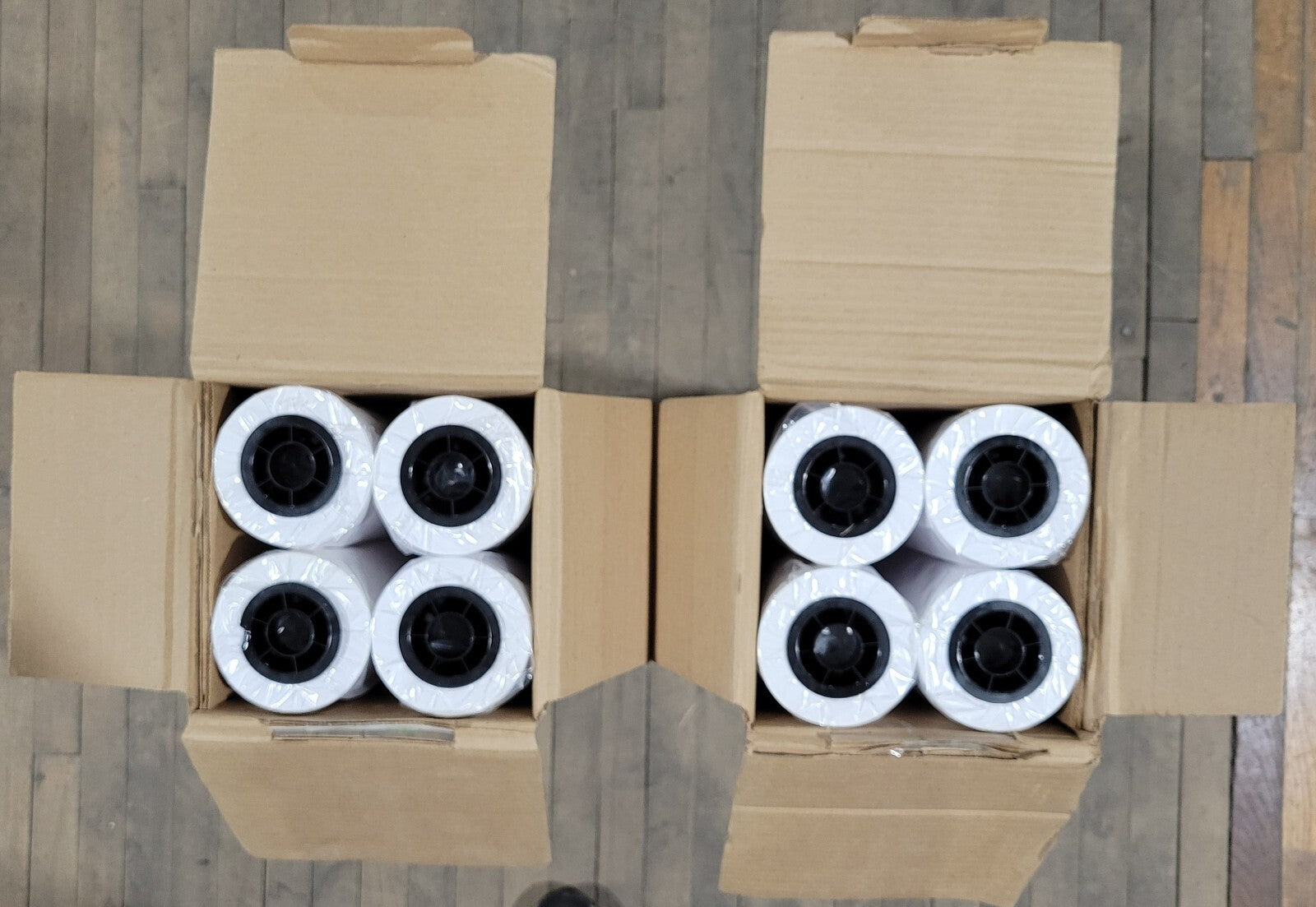 4PC Alliance 30150 CAD InkJet Paper Roll 30" x 150' Untaped 92 Bright 2" Core