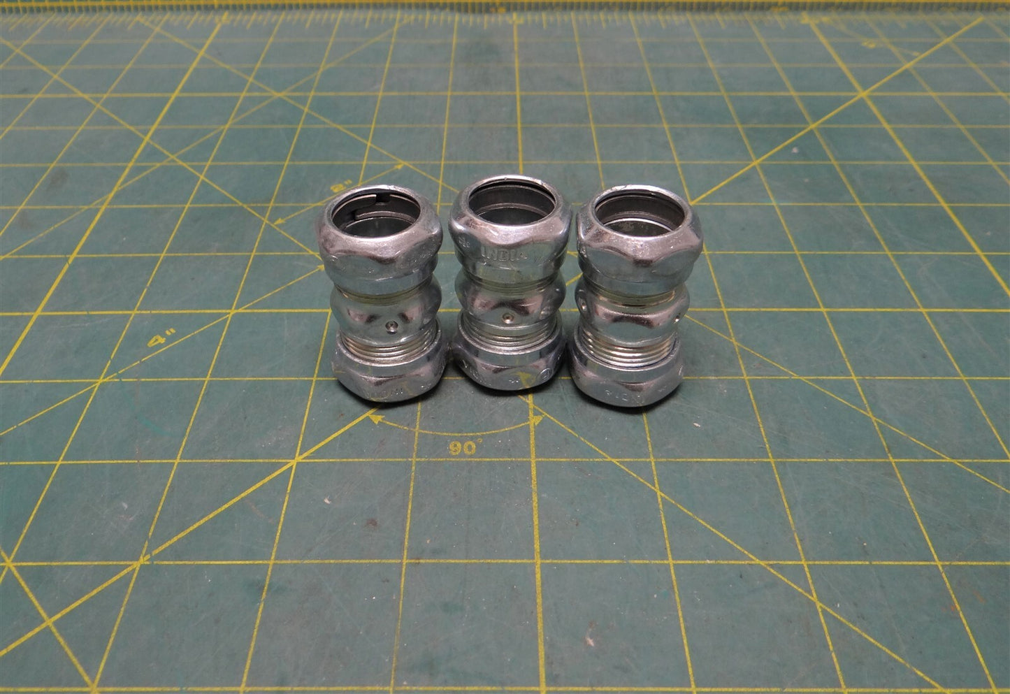 (3) 1/2" Crouse Hinds 660S Thin Wall EMT Conduit Compression Couplings