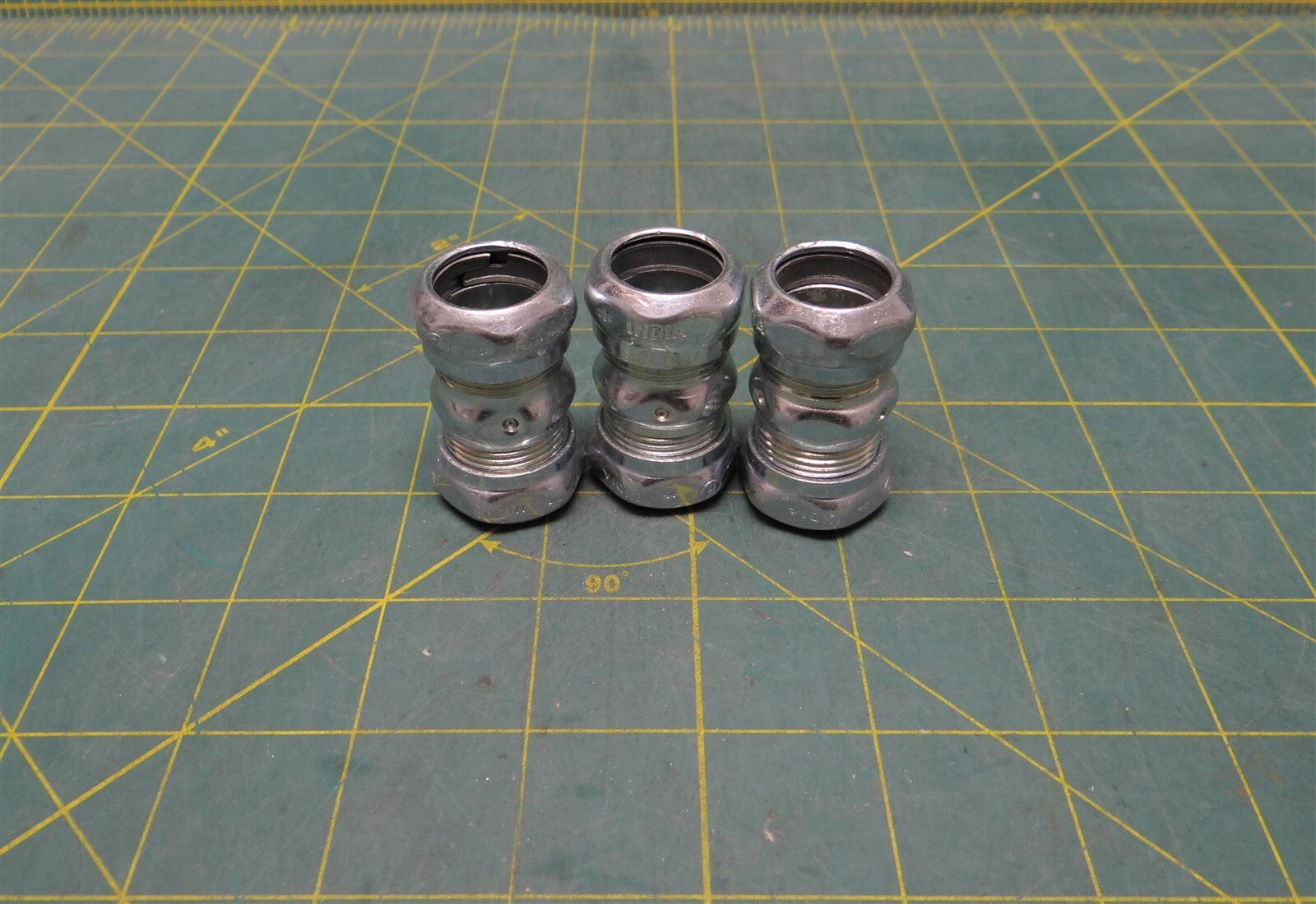 (3) 1/2" Crouse Hinds 660S Thin Wall EMT Conduit Compression Couplings