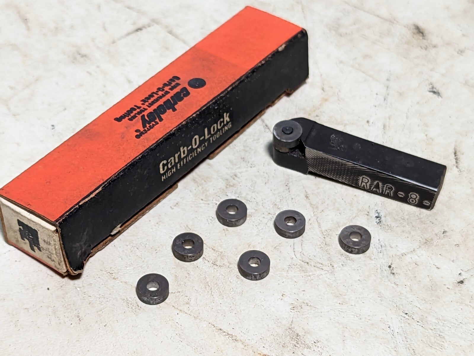 carboloy Carb-O-Lock RAR-8 lathe tool holder