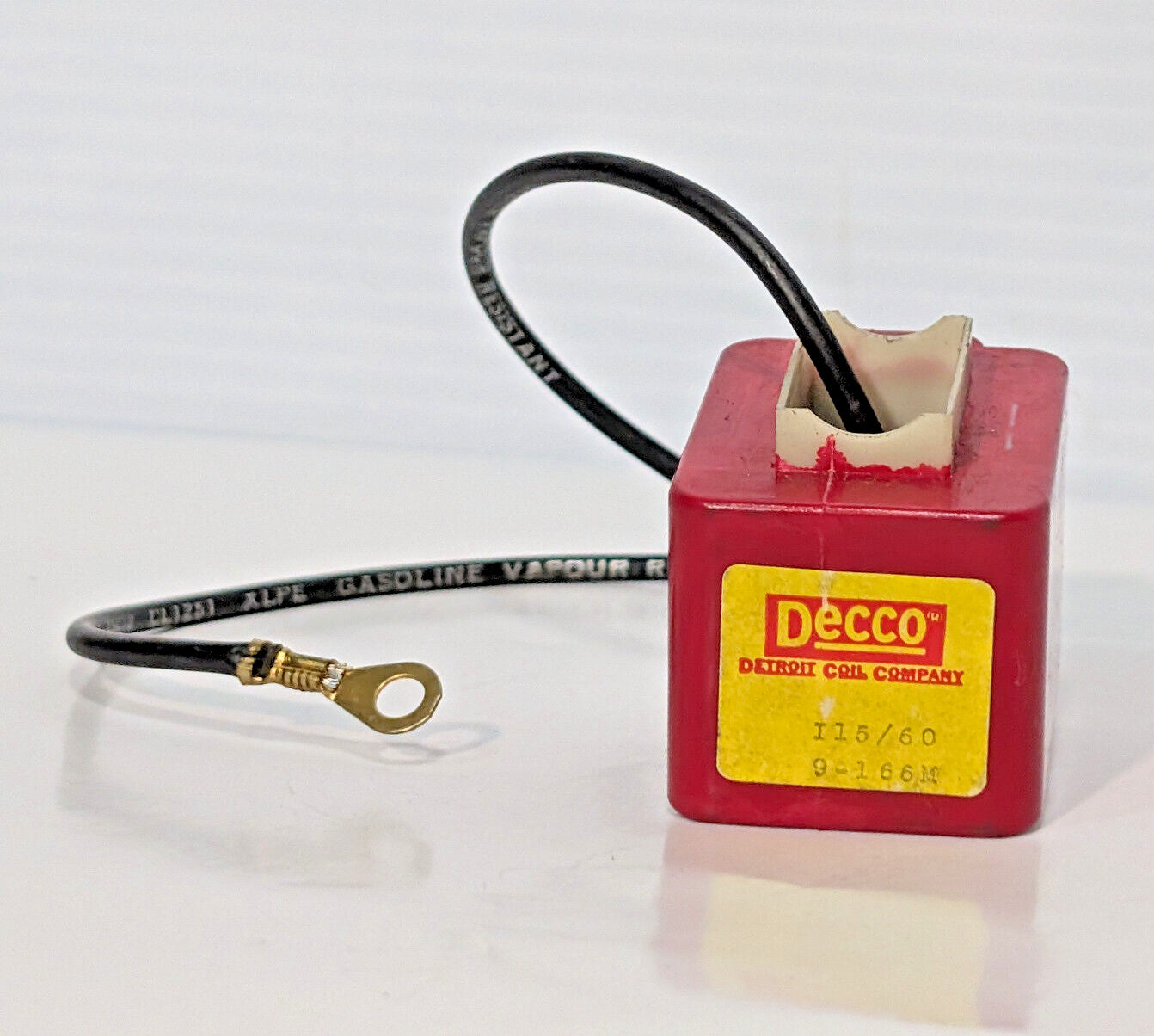 Decco, Detroit Coil Co. 9-166M, 115/60 Solenoid Coil, 2-Wire, 60Hz, 115V