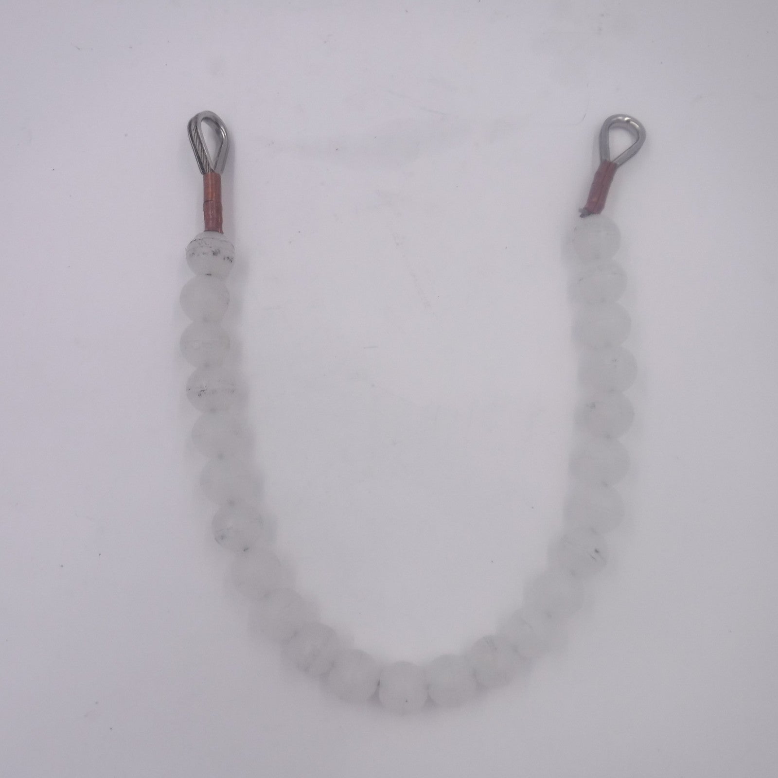28" Martin's Flag White Flagpole Retainer Rings Keeps Flags Tight to Pole