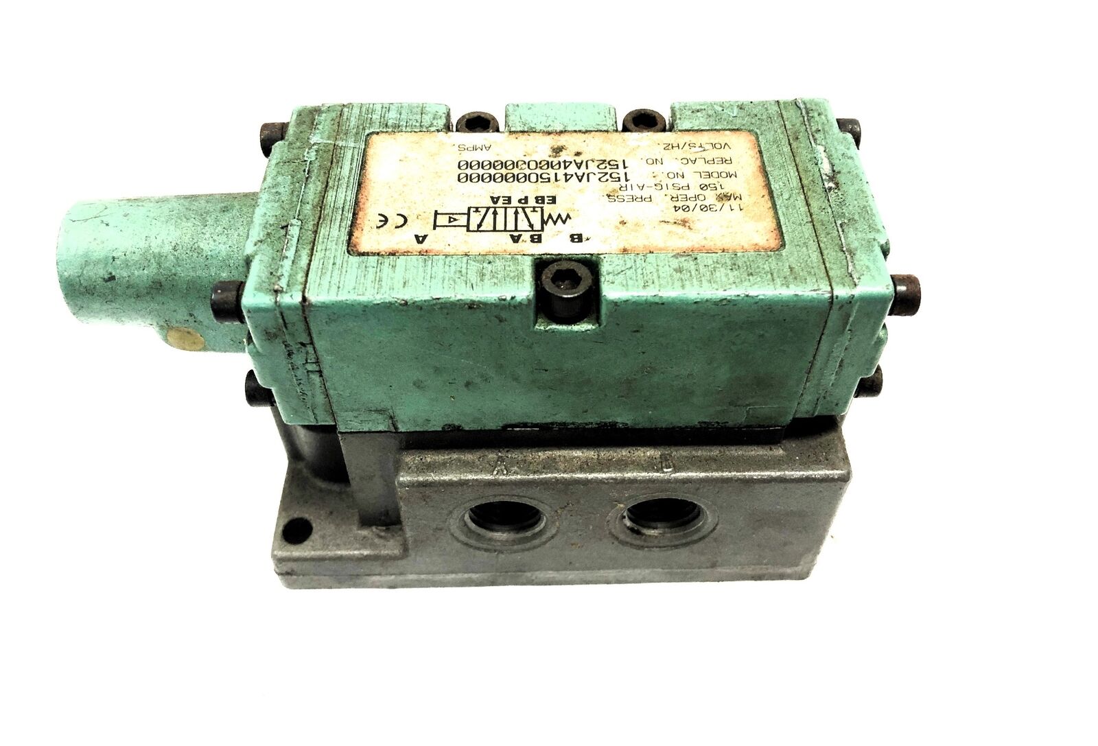 Unbranded Pneumatic Pilot Valve 152JA400O (152JA415000) NOS
